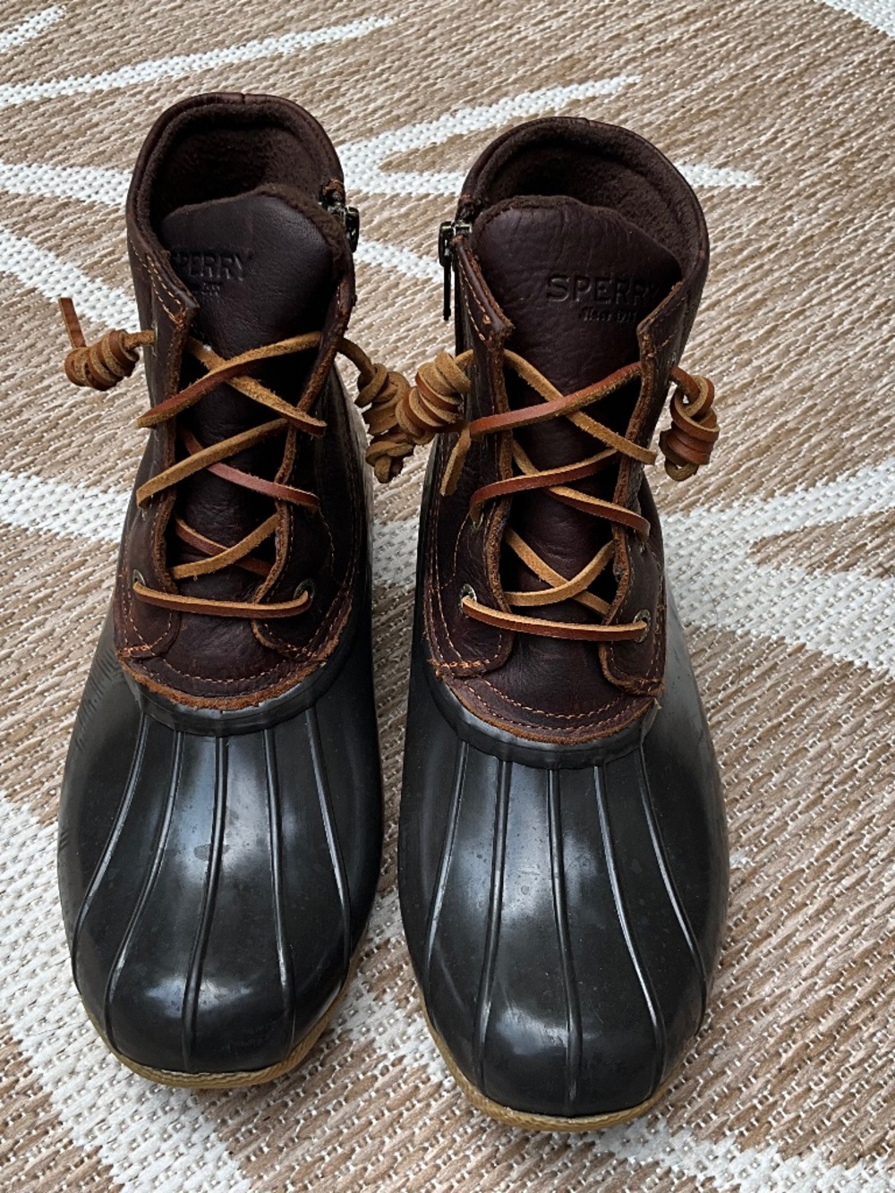 Sperry Duck Boots EUC Size 8M